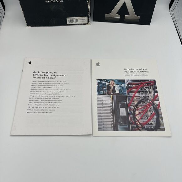 Apple Mac OS X 10.3 Panther Retail Package M9227LL/A Tools OEM - Picture 7 of 16